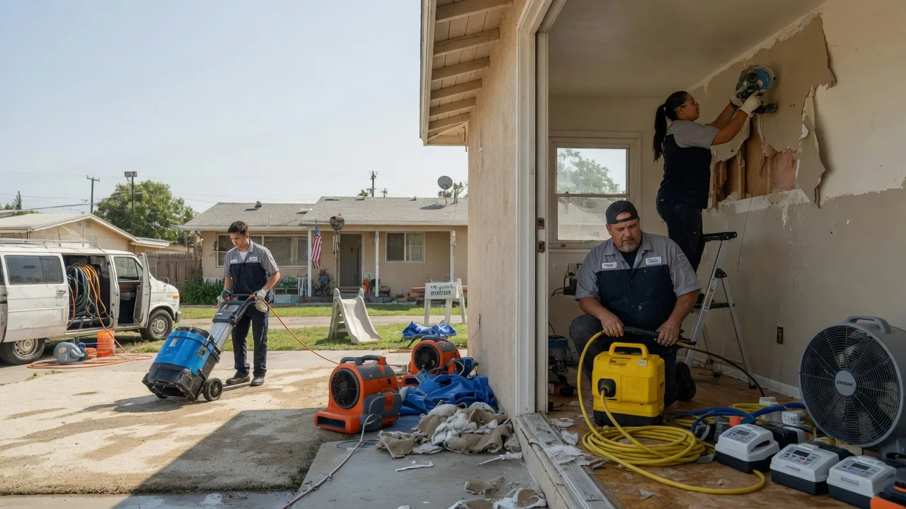 Water Damage Restoration in Bell Gardens, CA near me